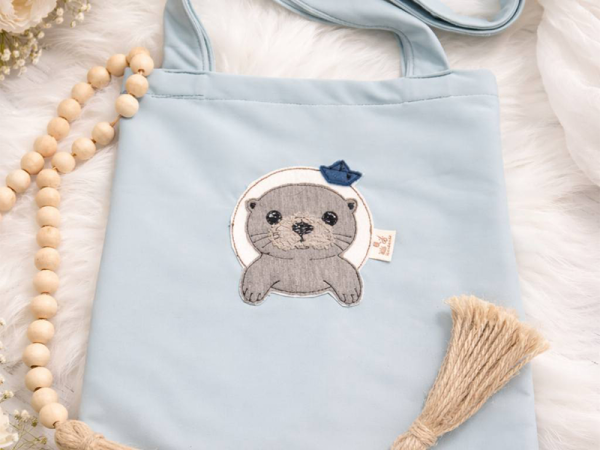 Otter - doodle Stickdatei